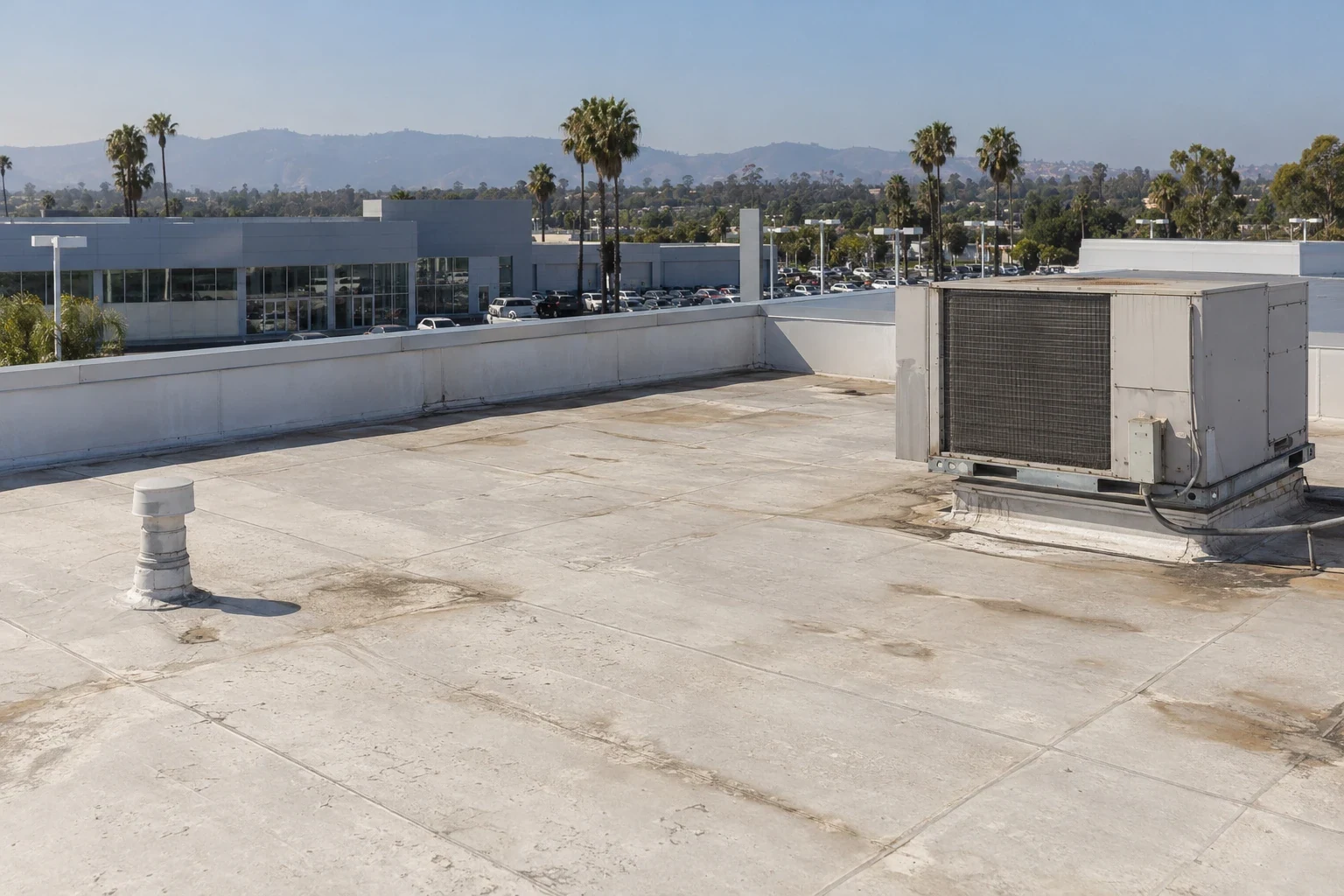 Auto Dealership Roofing in Visalia