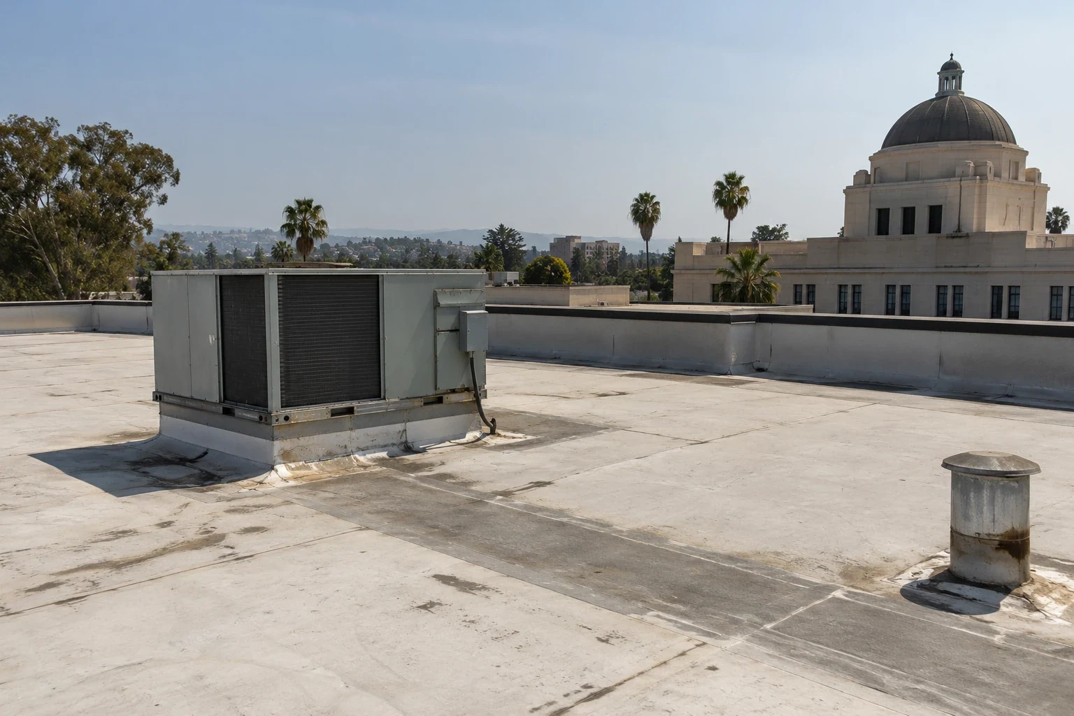 Government Building Roofing in Visalia