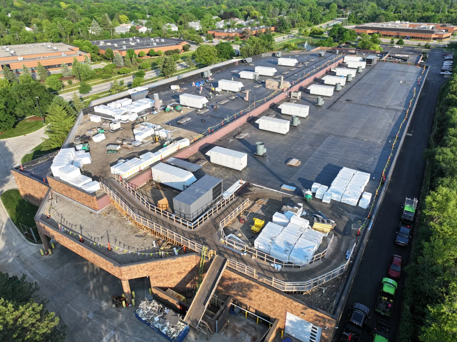 Warehouse roofing in Visalia, CA