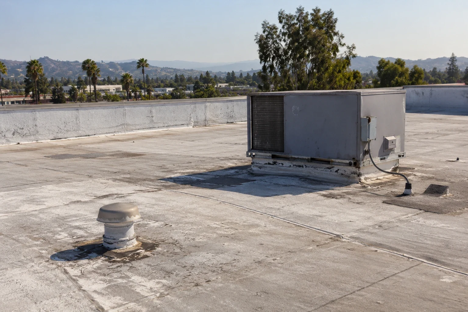 Commercial roof repair in Visalia, CA