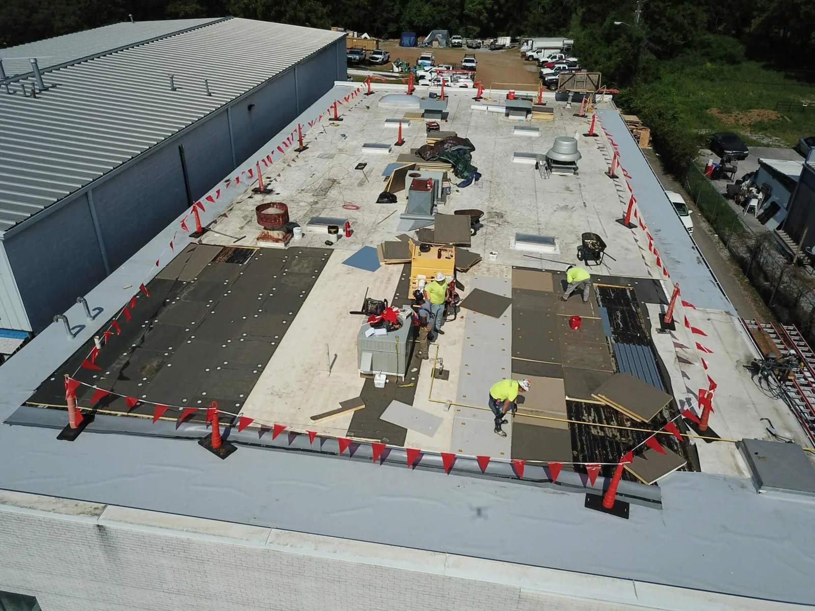 Commercial Roof Recover and Overlay in Visalia, CA